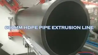 630MM HDPE pipe extrusion line PE pipe making machine production line extruder