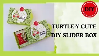 Turtle-Y Cute DIY Birthday Slider Box