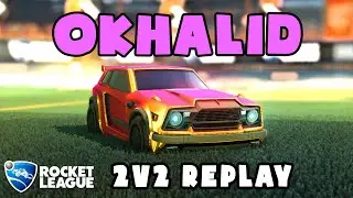 oKhaliD Ranked 2v2 POV #529 - oKhaliD & dyzioo VS Catu & Aleksiii - Rocket League Replays