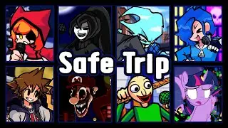 Safe Trip But Every Turn Another Character Sings It 🎵 (FNF Safe Trip BETADCIU)