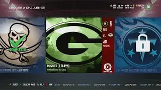 Madden NFL 17 | MUT November Gauntlet Rushing Challenge #9 | Rush TD (5 Plays)