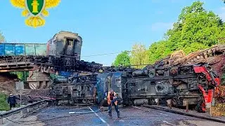 Passenger and freight train crash in western Russia, several dead