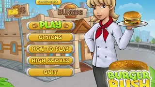 Burger Rush walk through level 1-9