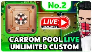 🔴 LIVE Carrom Pool Master Gameplay | Amazing Trick Shots & Pro Tips