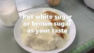 Kitchen #0004 How to make delicious yogurt rice for breakfast from Pakistan culture