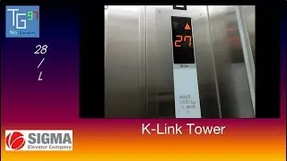 Sigma Traction Elevators at K-Link Tower, Jakarta (L - 28)