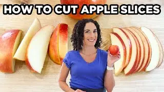 How to Cut Apple Slices for the School Lunchbox