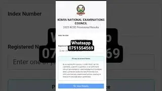 new how to check kcse results 2025