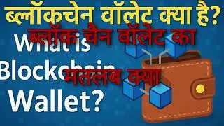 What is the meaning of Blockchain Wallet in Hindi | Blockchain Wallet ka matlab kya hota hai