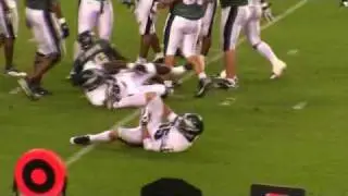 Stewart Bradley Getting Hurt Eagles Night