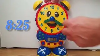 Telly the Teaching Time Clock &ndash; Fun & Educational Clock for Kids Learning to Tell Time