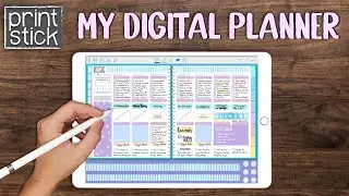 PWM  My Digital Planner Update | Print Stick's Pastel Color Planner