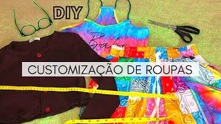 4 DICAS DE CUSTOMIZAÇÃO E AJUSTE DE ROUPAS | DIY FAÇA VOCE MESMA | IDEIAS INCRIVEIS FASHION TUTORIAL