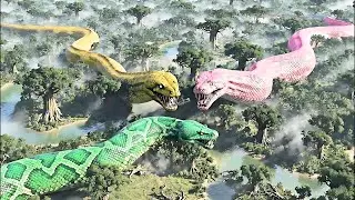 Prehistoric Humans vs. Titanoboa: Face-to-Face With the World&rsquo;s Deadliest Snake - part 1