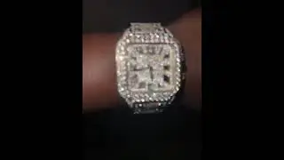 Bustdown Square Face Iced Out Watch | Shinin!! Hip Hop Bling