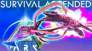 Ark: Survival Ascended - The Kraken Tusoteuthis Taming! ASA E39 Ark Ascended Gameplay