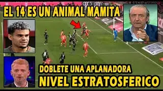 PRENSA ARGENTINA&iexcl;&iexcl; LUIS DIAZ DOBLETE BRUTAL ES ELECTRICO BAYERN MUNICH VS WOLFBURGO