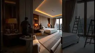 Luxury Guest Bedroom Renovation | Boutique Hotel Style Makeover@Comford Life #luxuryinteriors