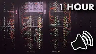 [1 Hour] Server Room WHITE NOISE Ambience Sounds | Royalty FREE SFX