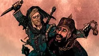 Regicide: Roche Kills King Henselt. Blue Stripes are Laughing (The Witcher 2. Flashback. Death)