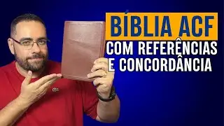 BÍBLIA ACF THOMAS NELSON - O ACABAMENTO É SURPREENDENTE!