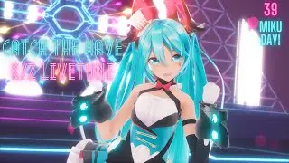 【MMD】- Catch the Wave 【By : kz/Livetune】YYB Magical Mirai Miku 2019