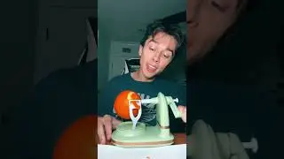 I Tried an Orange PEELER.. 🍊😭 #relatablestories #comedy #funnymemes