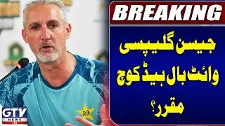 Jason Gillespie Appointed As white-ball head coach ahead of Pakistan Cricket Team