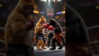 Lets fight #mma #orangecat #shortsvideo