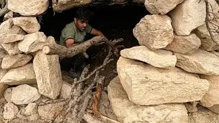 Finally, we dig the hole Cave, We're gonna Live Here [Iranian Nomadic 2023]