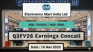 Electronics Mart India: отчет о доходах за второй квартал 2026 года | Последние новости об акциях...