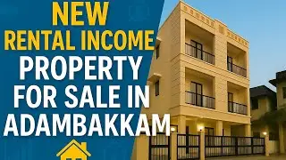 New 2BHK - 4 Units - Rental Income Property Sale in ADAMBAKKAM #investment #investor #rentalincome