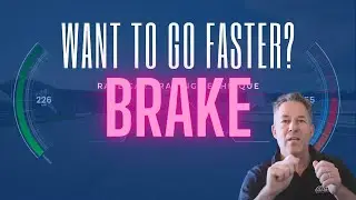 What should you be aware of in the braking zone?