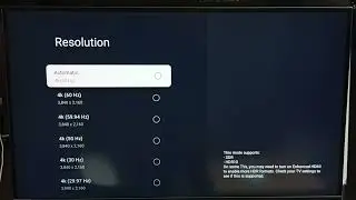 How to Change Screen Resolution to 8K, 4K, FHD, HD on Google TV Streamer 4K