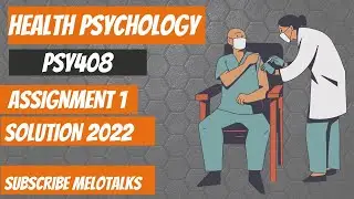 psy408 Assignment 1 solution