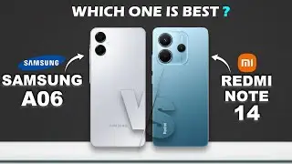 Samsung Galaxy A06 vs Xiaomi Redmi Note 14 4G | Budget Smartphone Showdown 2025