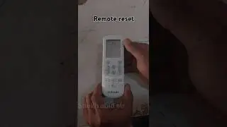 Samsung ac remote reset kaise kre #shekhabidsir
