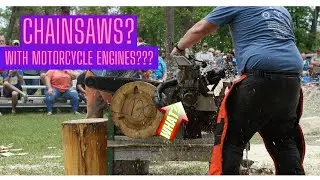 Manton Mi Harvest Festival 2020 - FAST CHAINSAWS Competition