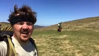 2018 Appalachian Trail thru-hike: Day 28: groundhog, Max Patch, Kana&rsquo;ti Lodge B&B: Warrior Hike