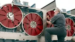 KBA Metal Star 3 - 9 Color Press - Independent Can Company - Full Time Lapse