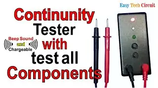 Continuity Tester with test all Components
