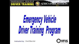 Emergency Vehicle Operation -March 1 2023 Virtual Training