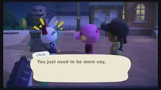 Animal Crossing: New Horizons - Olivia & Marina about beeing more coy