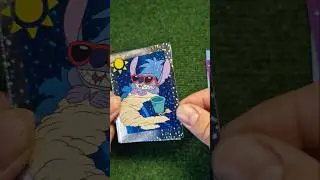 Pierwsza saszetka Stitch Disney Panini #cardshorts #cardhype