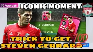 WHAT A TRICK🔥 STEVEN GERRARD IN DA HOUSE💯 ICONIC MOMENT LIVERPOOL | PES MOBILE🔴