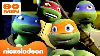 TMNT: Wojownicze Ż&oacute;łwie Ninja | 90 minut najżyczliwszych chwil Ż&oacute;łwi Ninja! | Nickelodeon Polska
