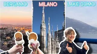 Letíme samy se ségrou do Itálie - Bergamo, Miláno & Lake Como za 3 dny!