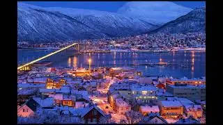 Norway Night 🌙 | 3 Hours of Calm Winter Ambience for Sleep & Relaxation
