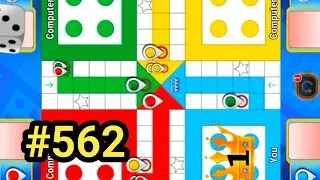 Tricks & Tips Ludo King | How to Win Ludo king 4 players gameplay|Ludo king #562 #ludoking #games 