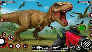 Real Dinosaur 3D Hunting Game | Dino Hunter Shooting Game &ndash; Android Gameplay